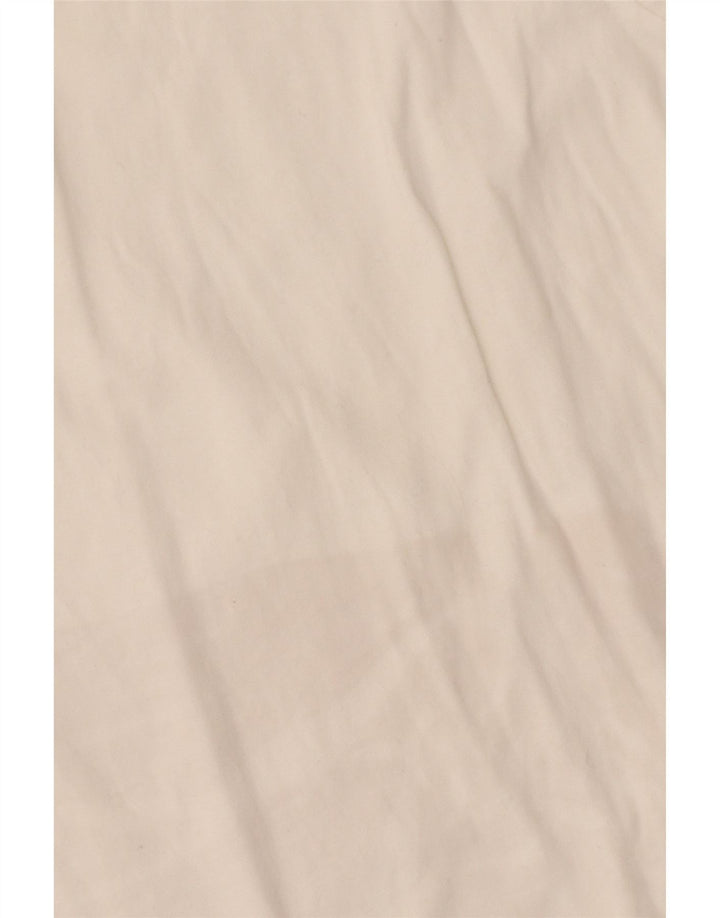 Nike Dame T-Shirt Top UK 10 Lille Hvid Bomuld