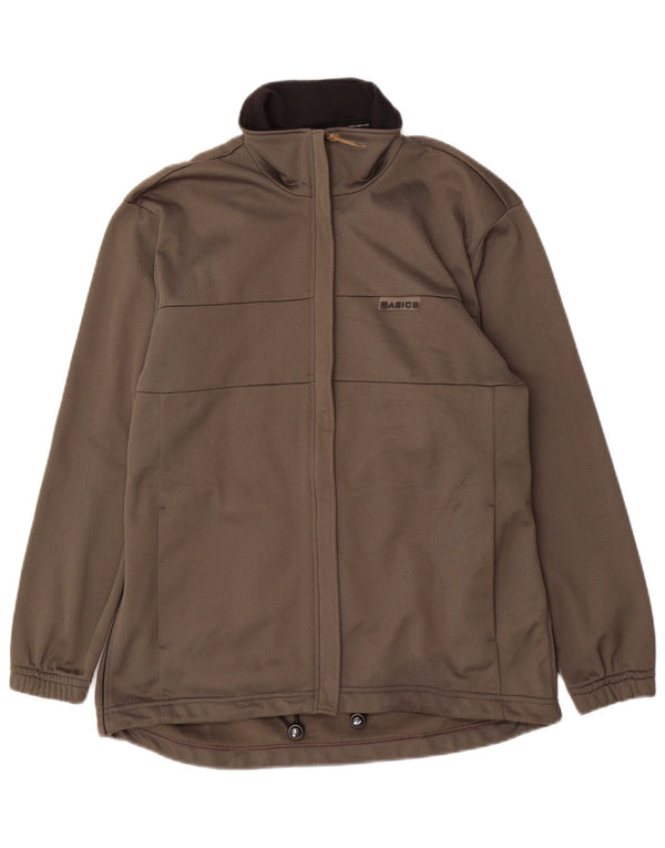 ASICS Dame Loose Fit træningsdragt Topjakke UK 14 Medium Khaki