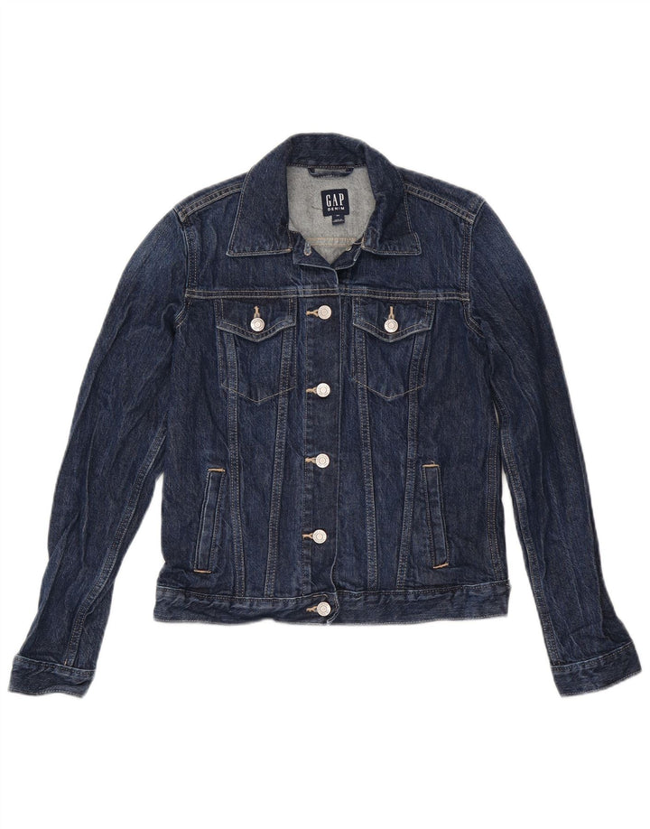 GAP Dame denimjakke UK 6 XS Marineblå Bomuld