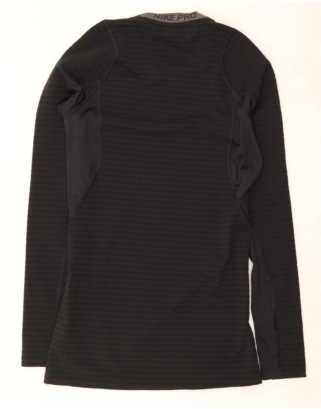 Nike Herre Dri Fit Top Langærmet Lille Sort Polyester