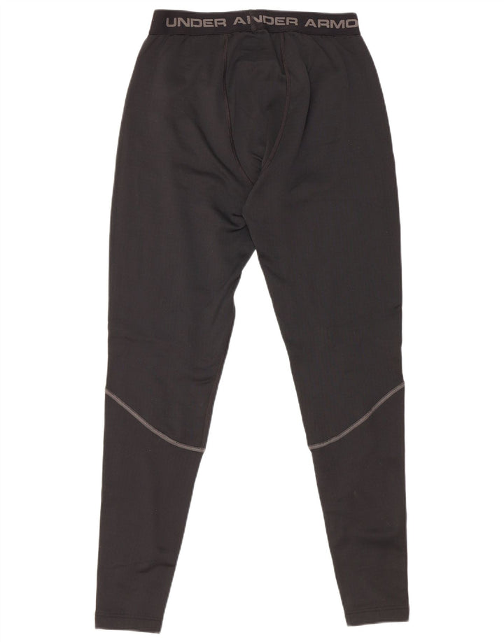 Under Armour Herre Cold Gear Grafiske Leggings Medium Sort Polyester