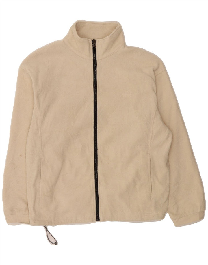 MCKINLEY Womens Fleece Jacket UK 18 XL Beige Polyester Vintage McKinley and Second-Hand McKinley from Messina Hembry 