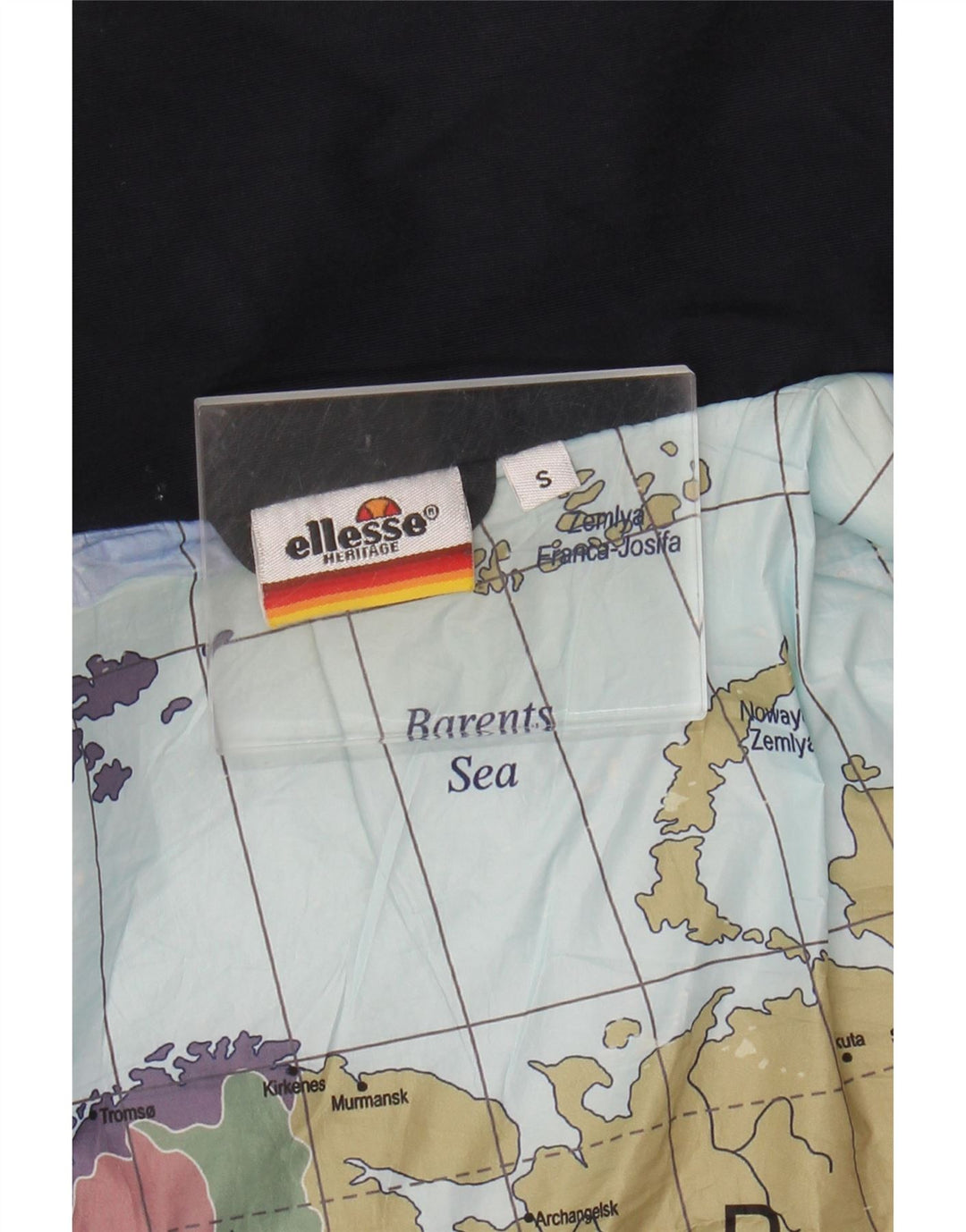 Ellesse Herre Bomber Jacket UK 36 Small Navy Blue