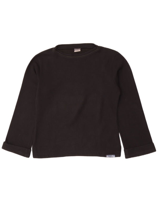 Belfe Dametop Langærmet UK 12 Medium Sort Polyester