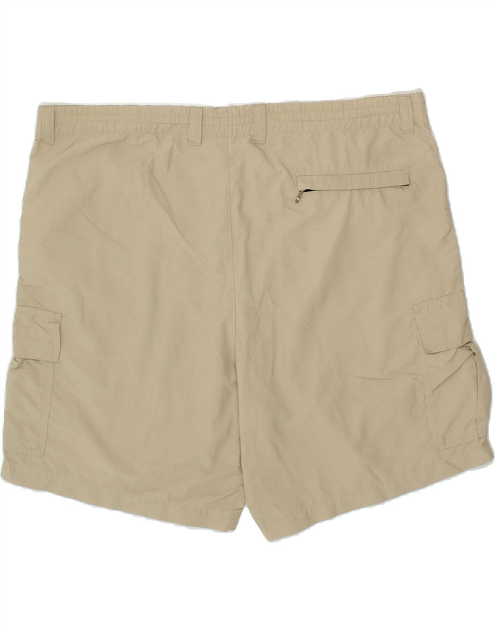 THINK PINK Mens Cargo Shorts IT 58 4XL W44  Beige Nylon Vintage Think Pink and Second-Hand Think Pink from Messina Hembry 
