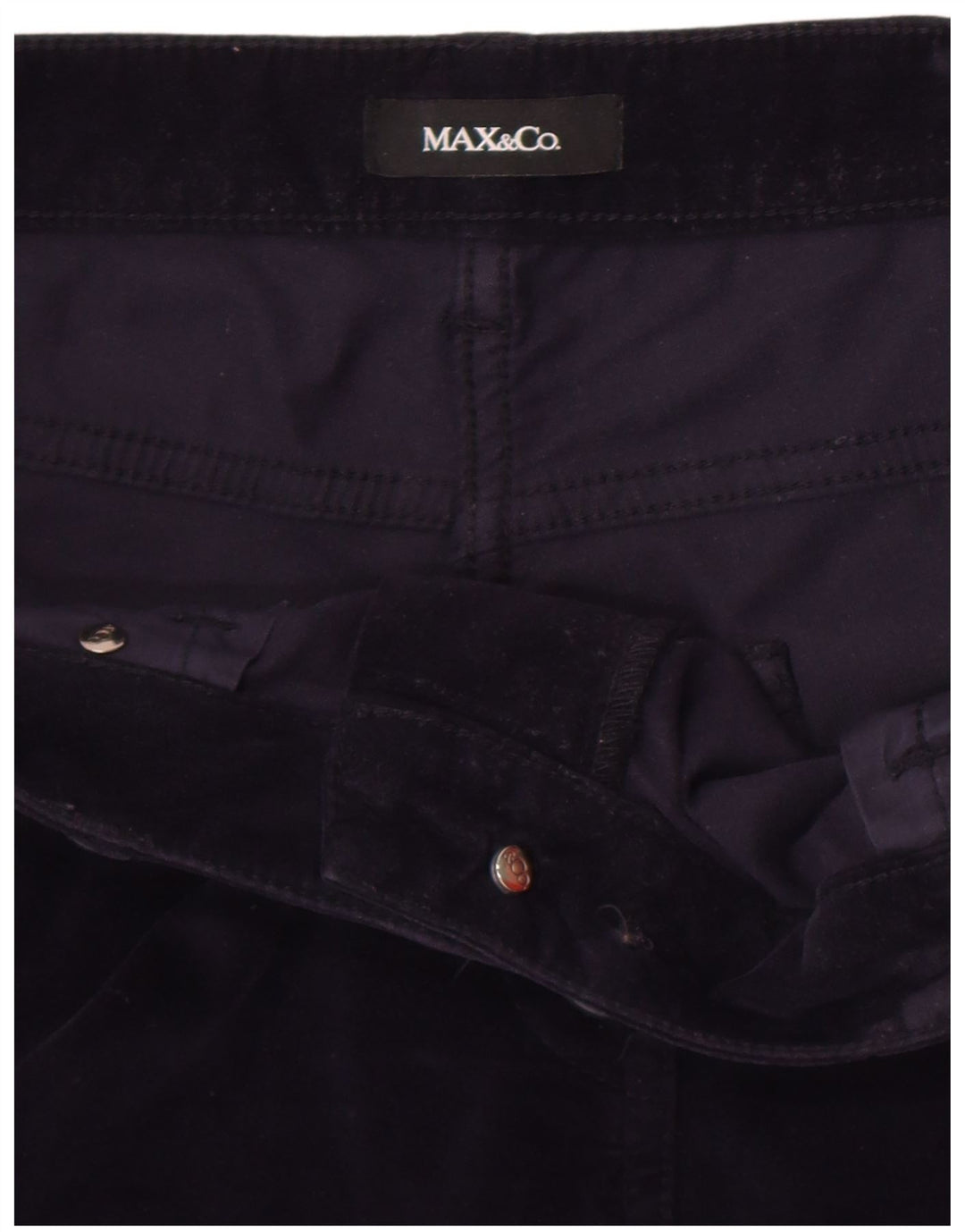 Max & Co. Slim Casual Bukser til kvinder W32 L29 Marineblå