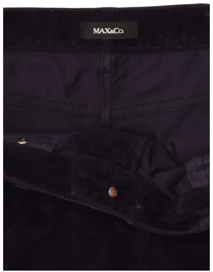 Max & Co. Slim Casual Bukser til kvinder W32 L29 Marineblå