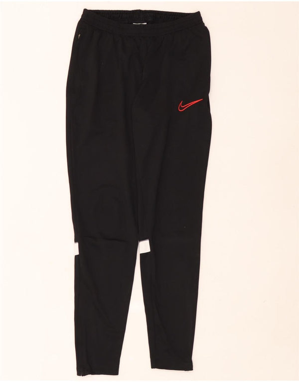 Nike Herre Dri Fit træningsdragt Bukser Small Black Colourblock Polyester