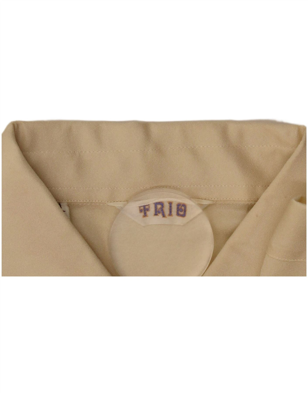 Vintage herreskjorte str. 42 16 1/2 Large Yellow