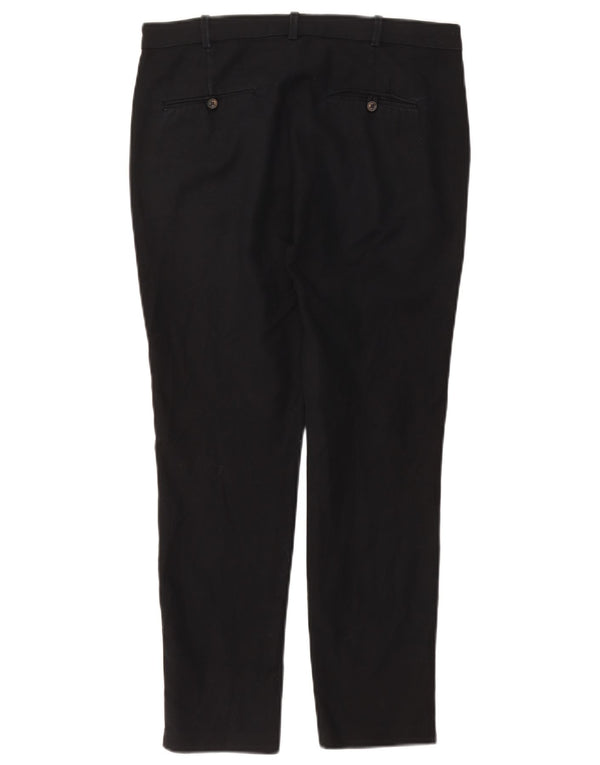 Zara Dame Slim Chino Bukser EU 36 XS W26 L26 Marineblå