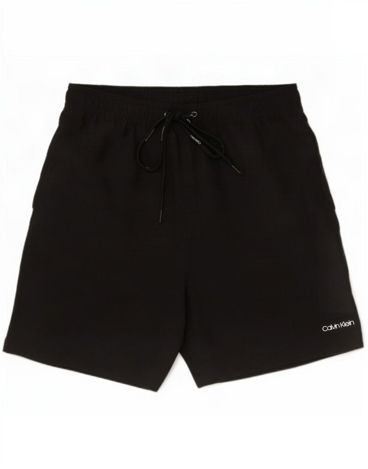 Calvin Klein Badeshorts til mænd mellem sort polyester