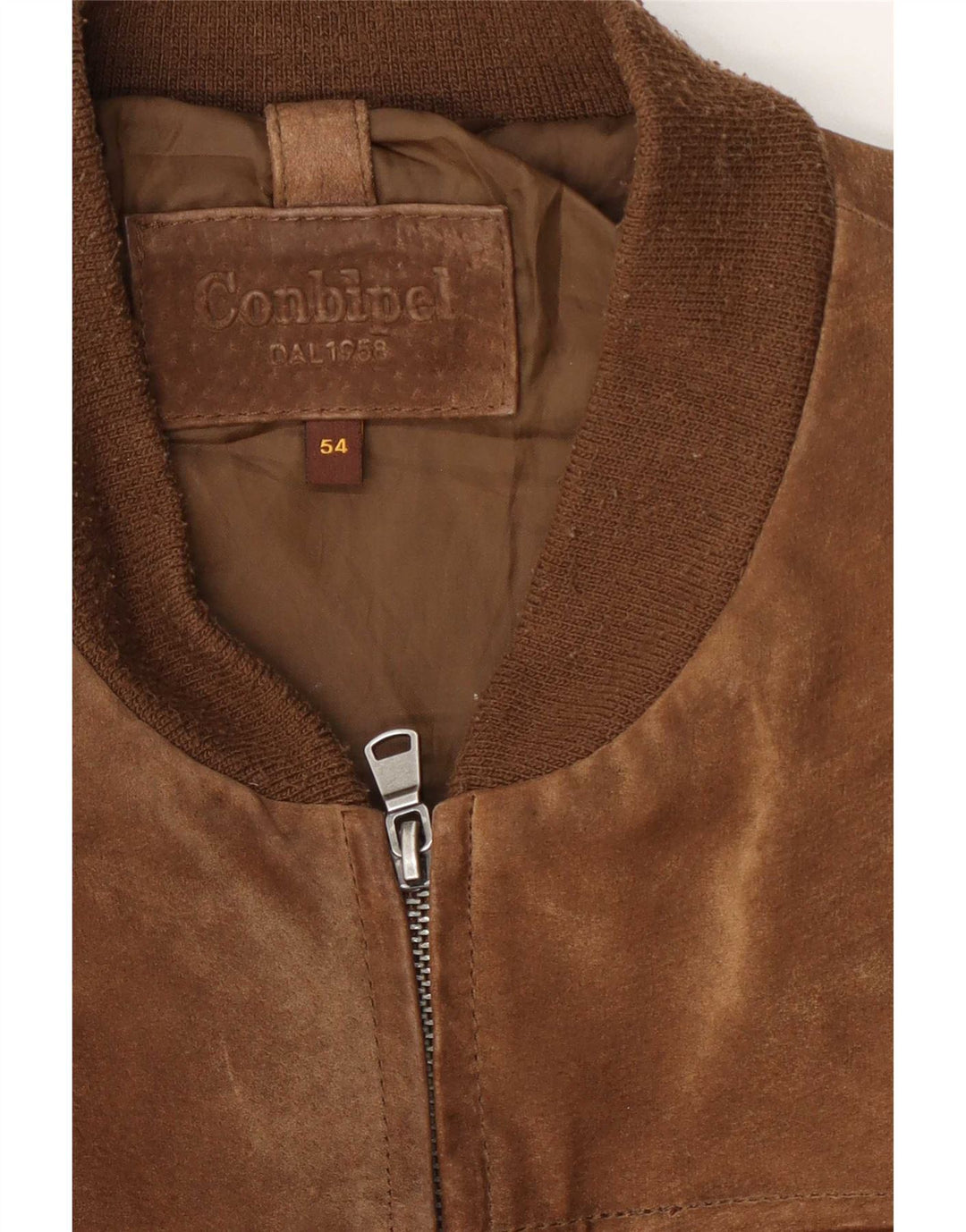 Conbipel Herre Ruskind Bomber Jacket IT 54 XL Brun