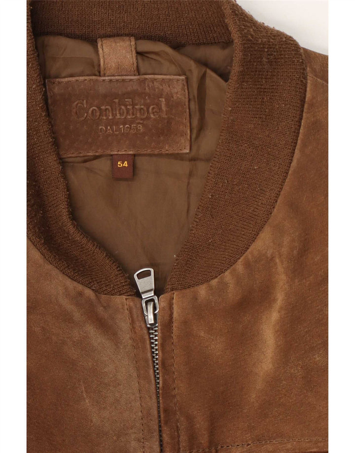 Conbipel Herre Ruskind Bomber Jacket IT 54 XL Brun