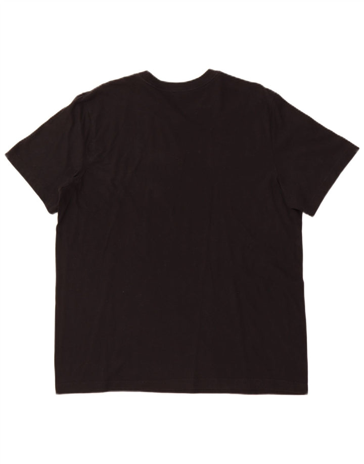 NIKE Grafisk T-shirt top til mænd, stor sort