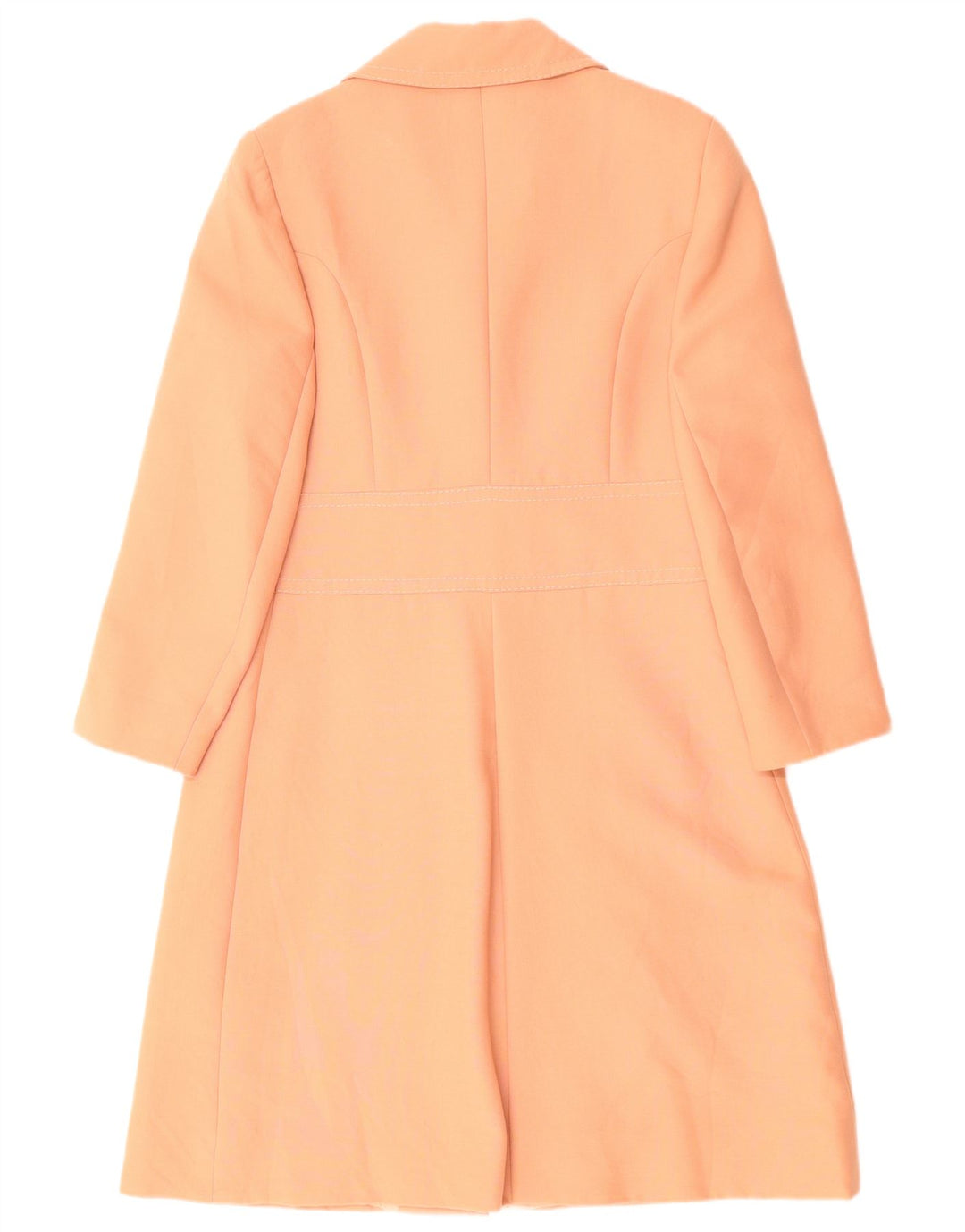 Vintage Trench Coat til kvinder UK 14 Medium Orange