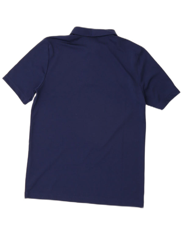 Adidas Boys Aeroready Polo Shirt 13-14 År Navy Blue Polyester