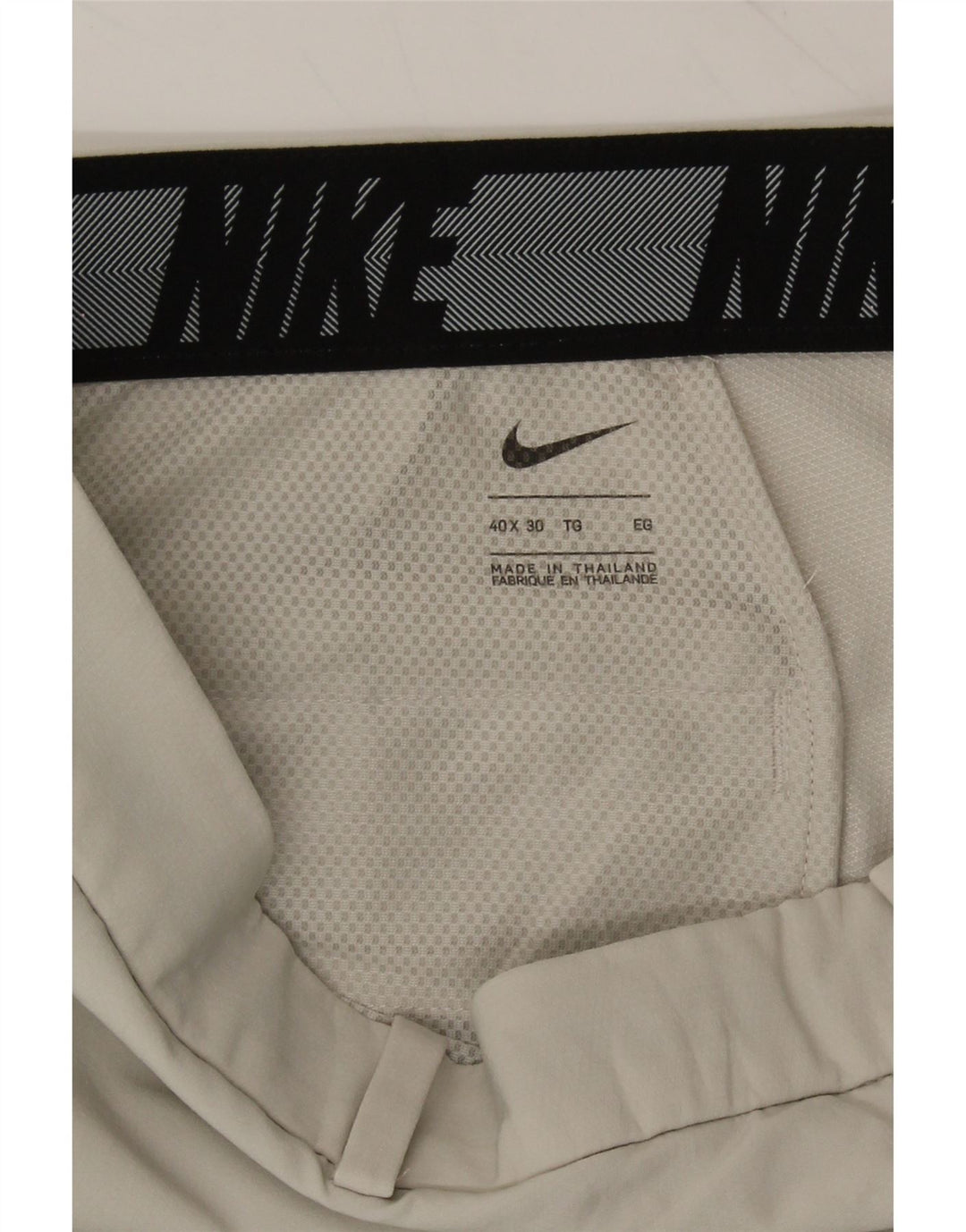 NIKE Mens Straight Chino Trousers W40 L30 Beige Polyester Vintage Nike and Second-Hand Nike from Messina Hembry 