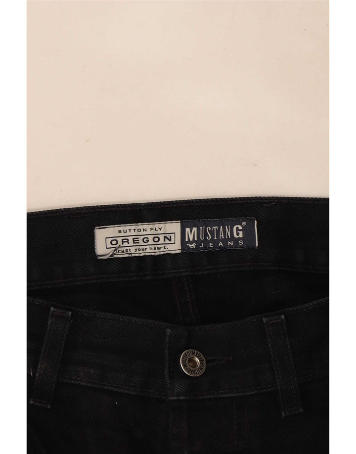 Mustang Herre Oregon Straight Jeans W38 L34 Sort