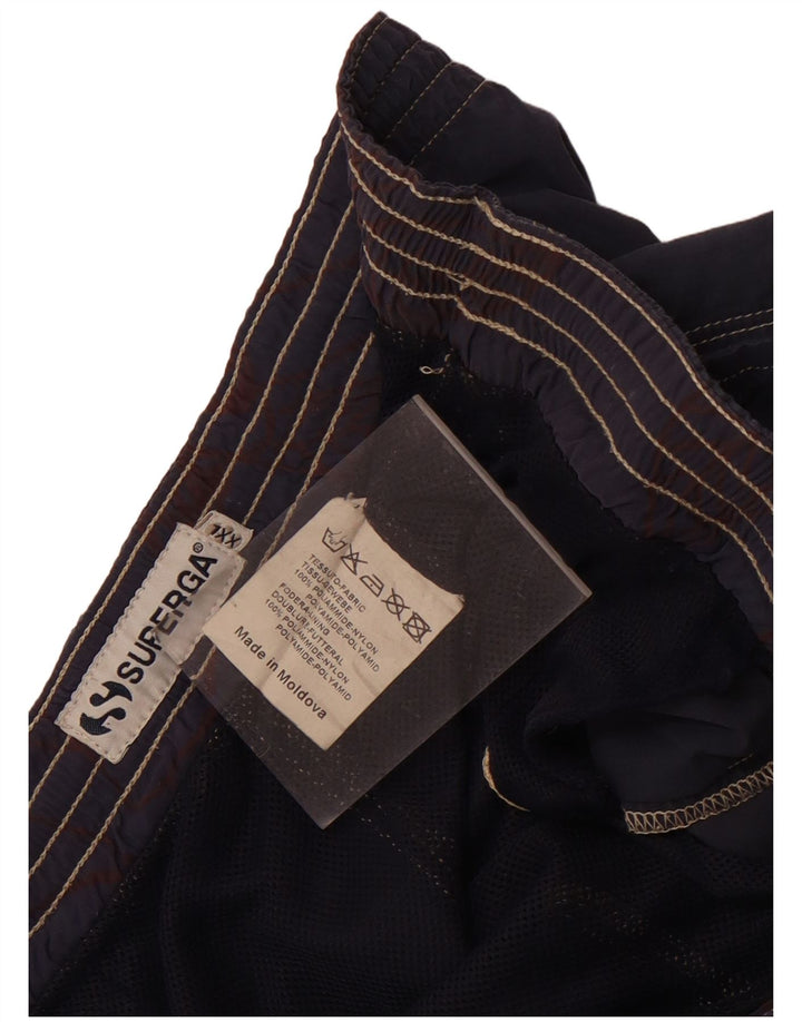 Superga Badeshorts til mænd 2XL marineblå polyamid