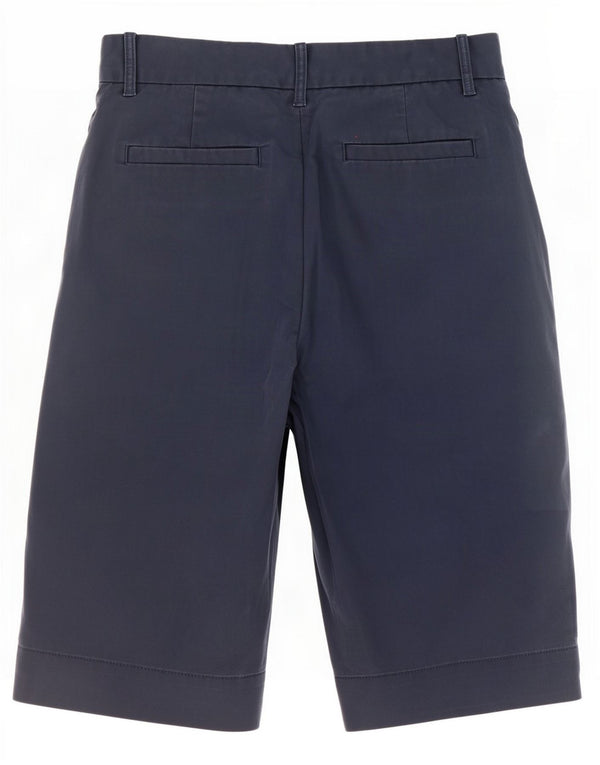 Marks & Spencer Chino-shorts til kvinder UK 10 Small W28 Marineblå Bomuld