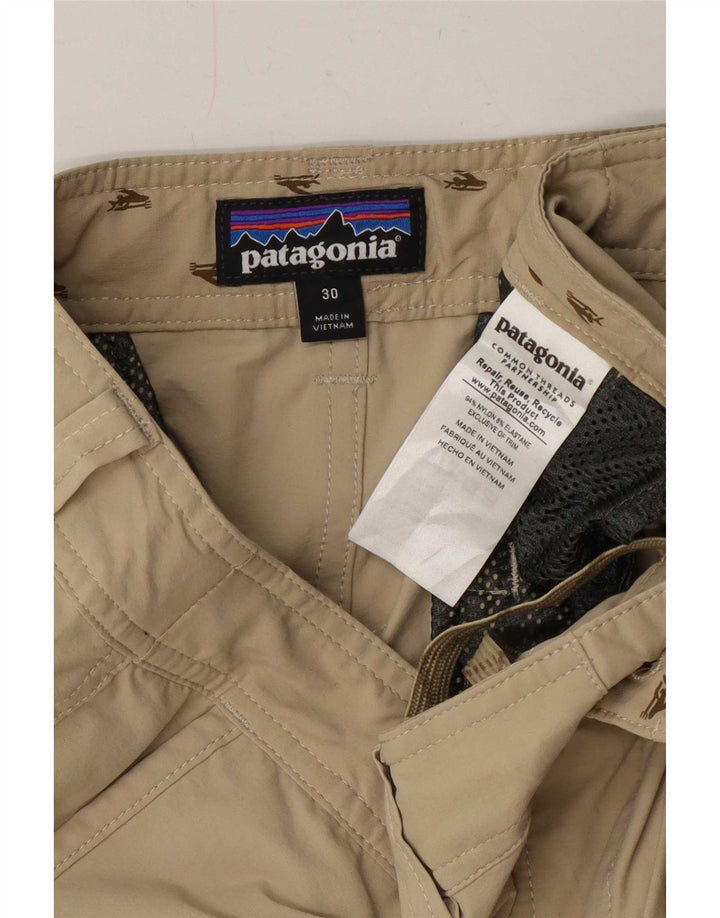 Patagonia Herre Chino Shorts W30 Medium Beige Nylon