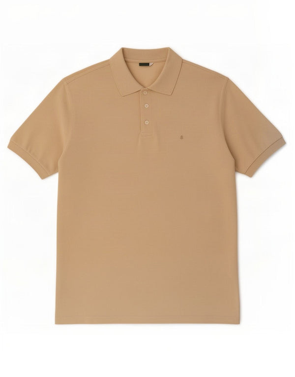 Invicta Poloskjorte til mænd 2XL Beige Bomuld