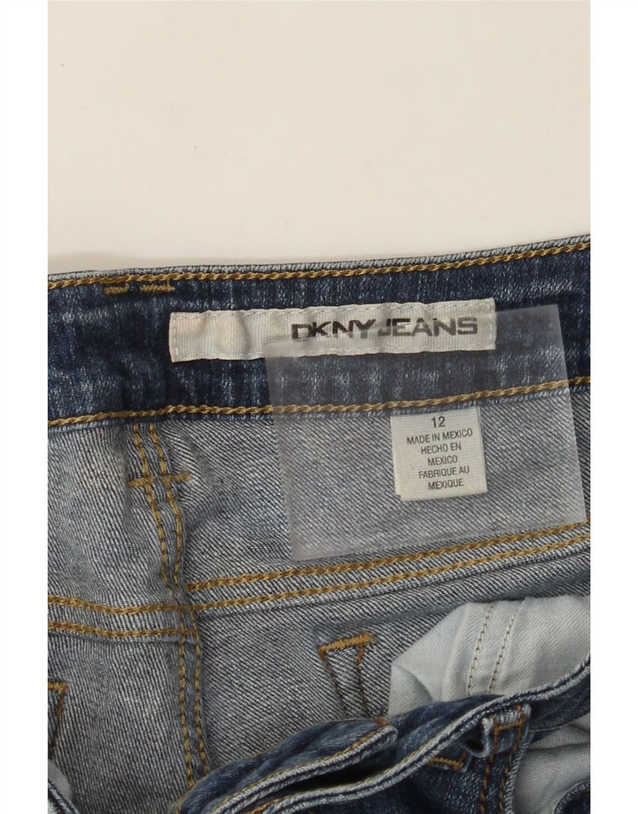 DKNY Dame denim Shorts US 12 Large W32 Blue Cotton