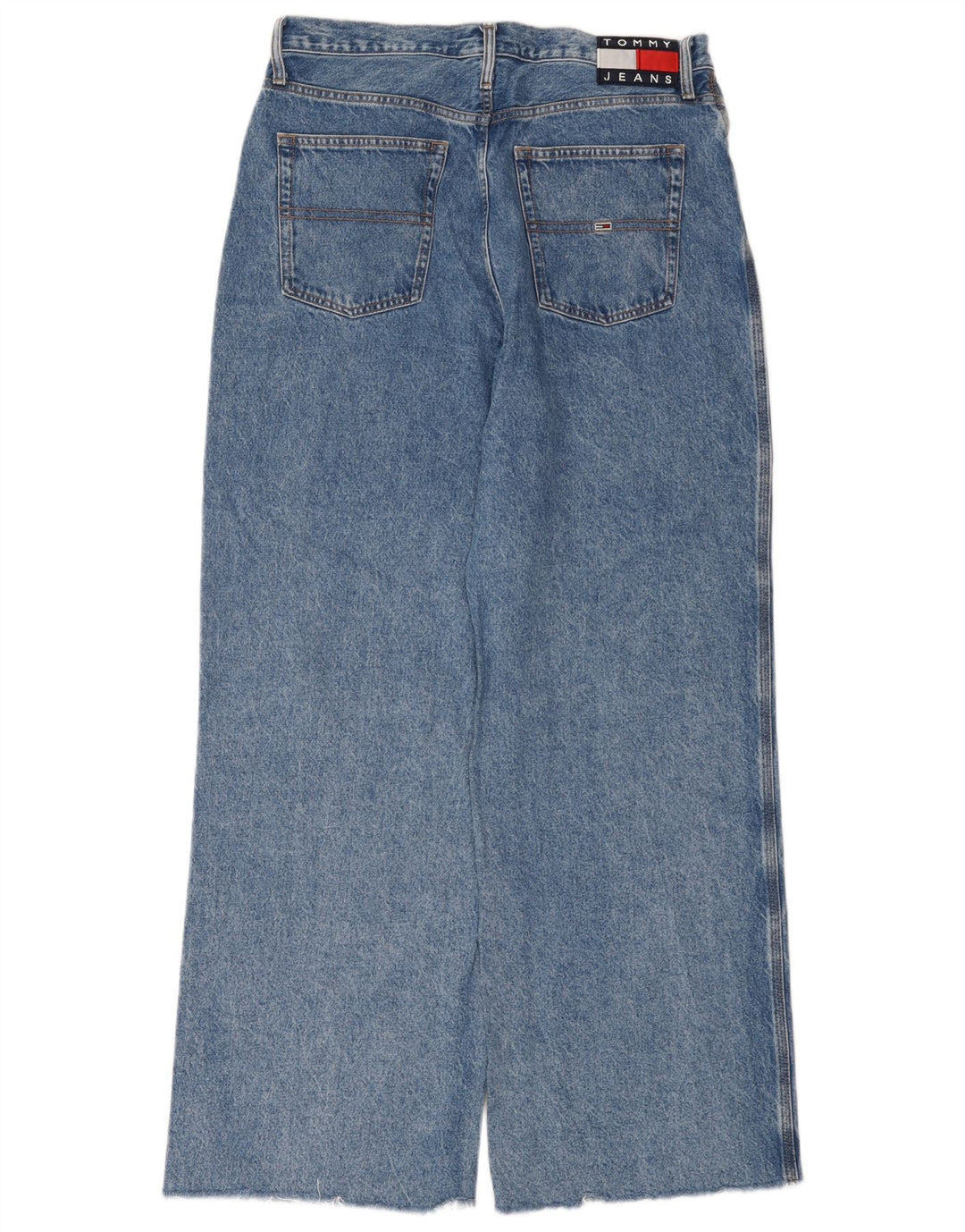 Tommy Hilfiger Dame Jeans med brede ben W32 L32 Blå