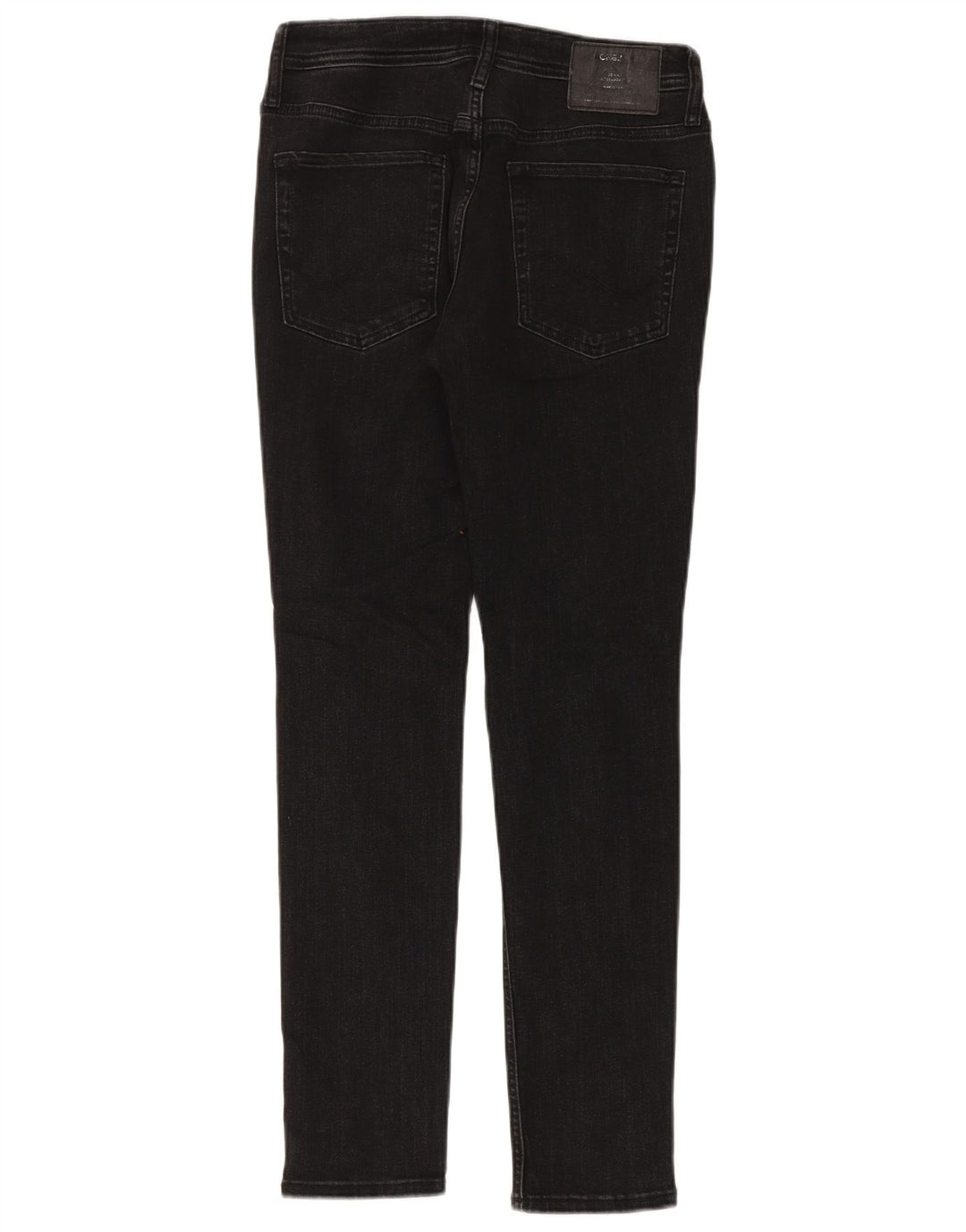 Jack & Jones Herre Distressed Slim Jeans W32 L30 Sort bomuld