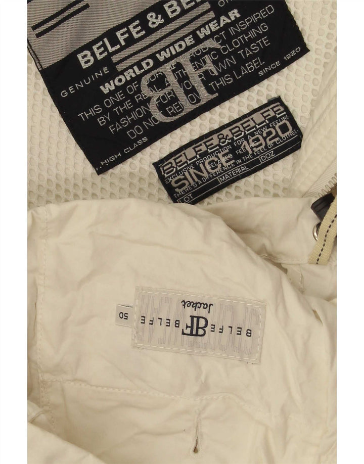 Belfe & Herre regnjakke IT 50 Large White