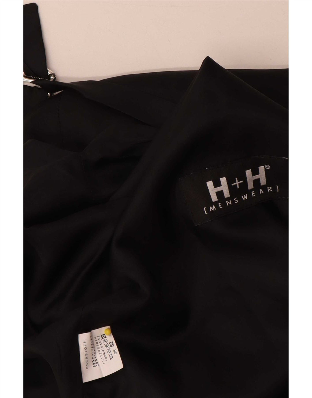 Vintage herrevest IT 52 Stor brun polyester