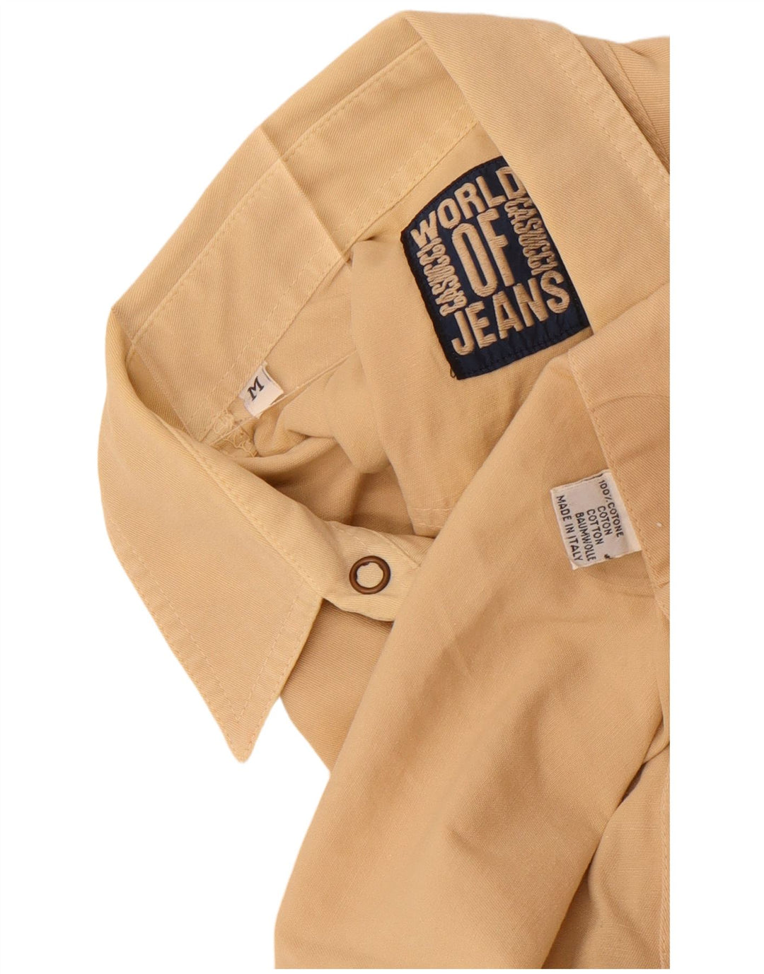Casucci Herreskjorte Medium Beige Bomuld