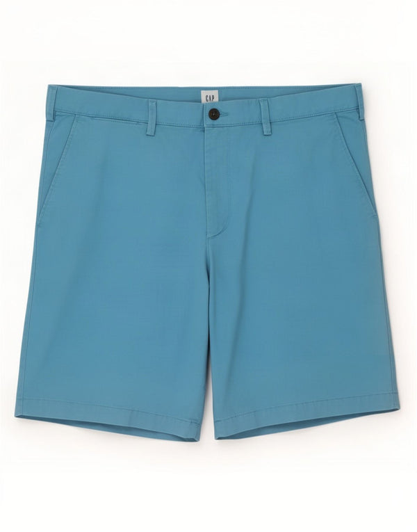 Gap Mens Chino Shorts W38 XL Blue Cotton