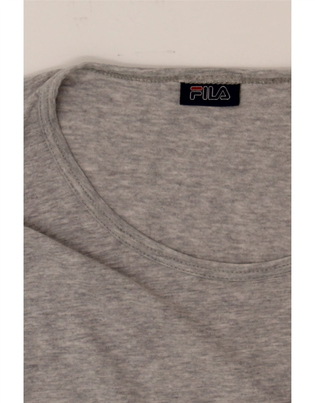 FILA Mens T-Shirt Top Medium Grey Vintage Fila and Second-Hand Fila from Messina Hembry 