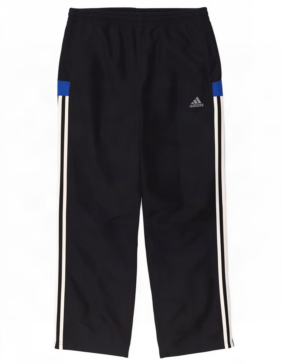 Adidas Træningsdragtsbukser til mænd Small Navy Blue Colourblock Polyester