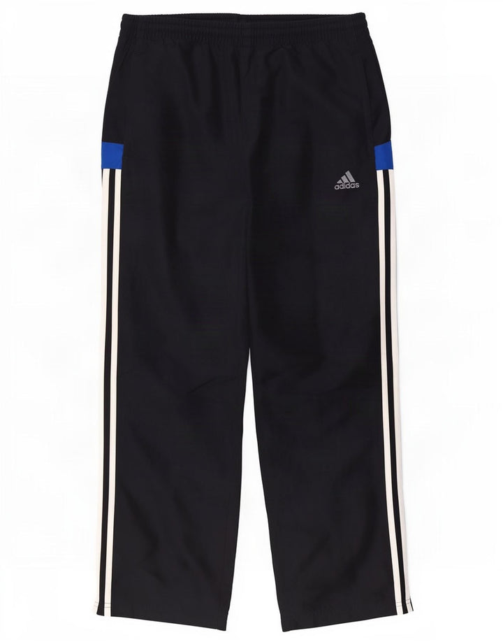 Adidas Træningsdragtsbukser til mænd Small Navy Blue Colourblock Polyester