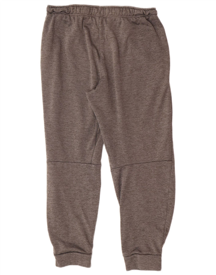 Nike Herre Dri Fit træningsdragt Bukser Joggers XL Grå Flecked Polyester