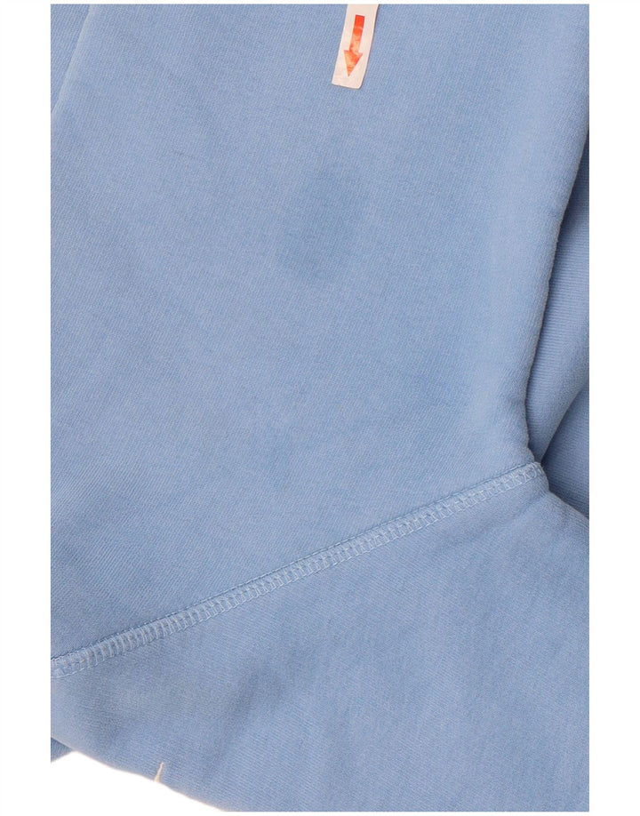 Jack Wills Dame Oversized Sweatshirt Jumper UK 4 XS Blue Cotton Classic