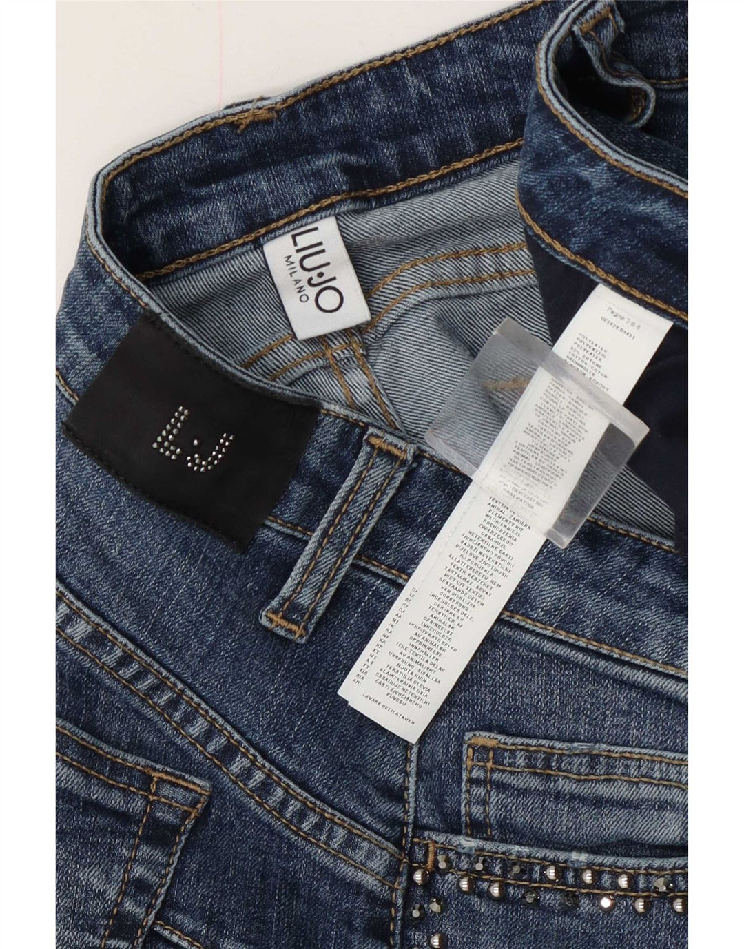 Liu Jo Slim Jeans til kvinder W30 L29 blå polyester