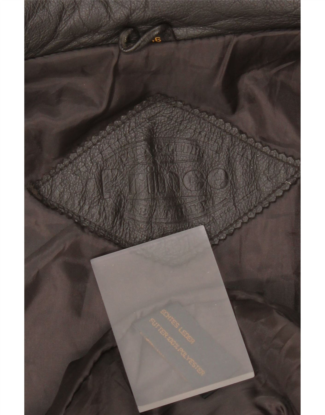 Prince Herre Læder Gilet EU 56 3XL Sort Læder