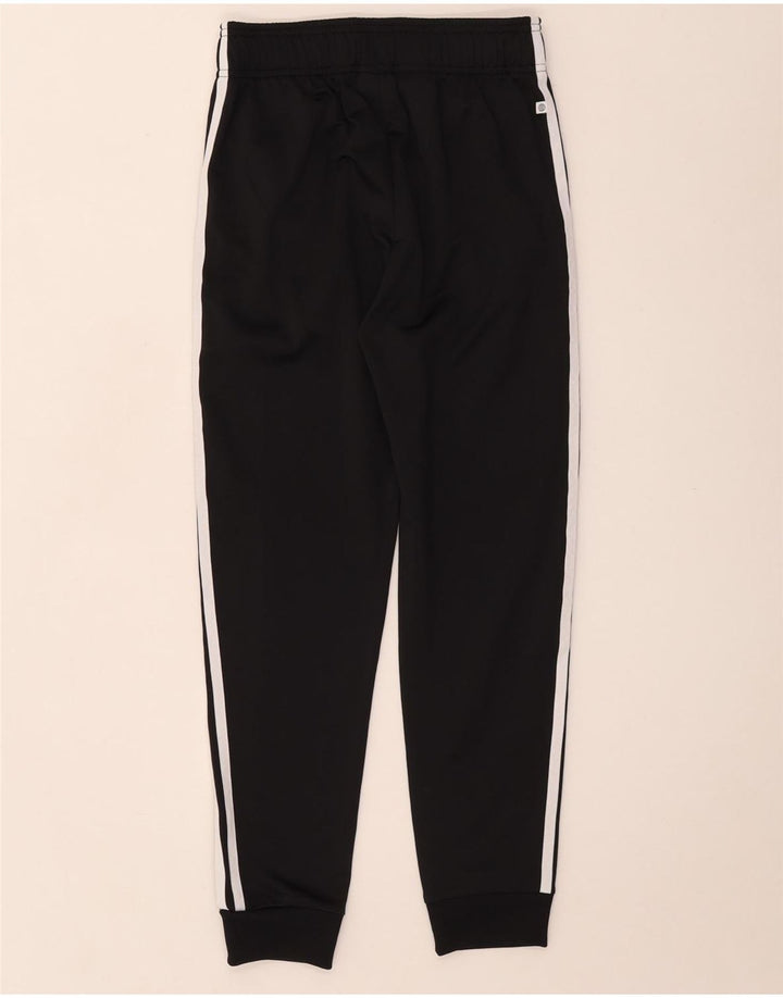 Adidas Drenge Træningsdragt Bukser Joggers 11-12 År Sort Polyester