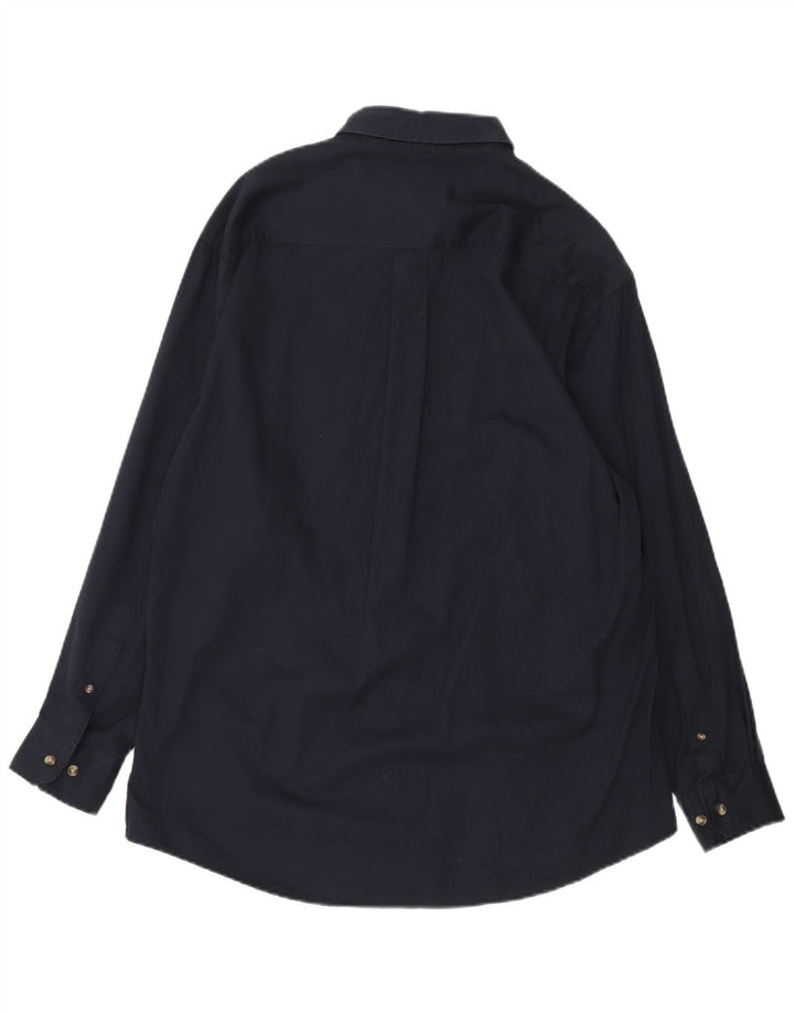 Dockers herreskjorte medium marineblå bomuld