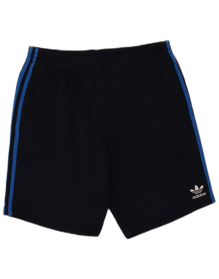 Adidas Sportsshorts til mænd store marineblå polyester