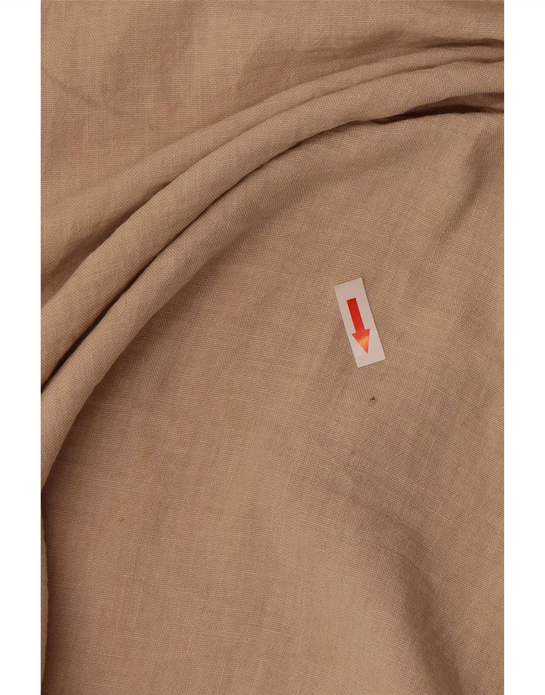 Zara Dame Ærmeløs A-Line Kjole UK 12 Medium Beige