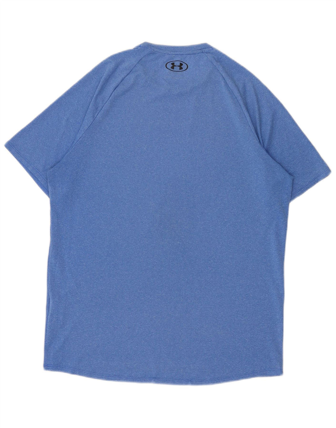 Under Armour Herre T-Shirt Top Medium Blue Flecked Polyester