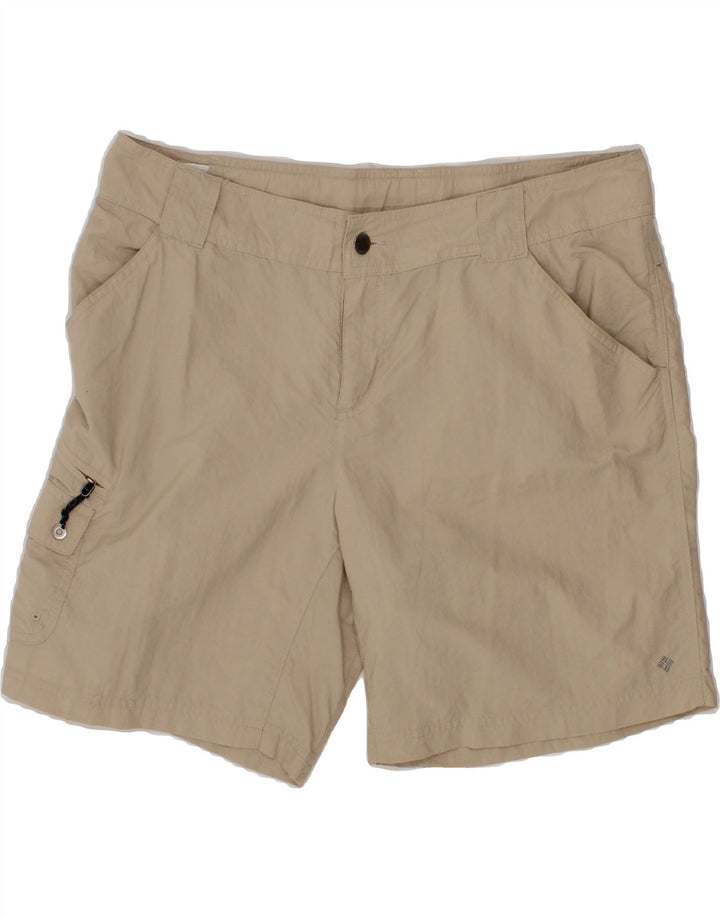COLUMBIA Womens Cargo Shorts US 14 XL W36  Beige Nylon Vintage Columbia and Second-Hand Columbia from Messina Hembry 