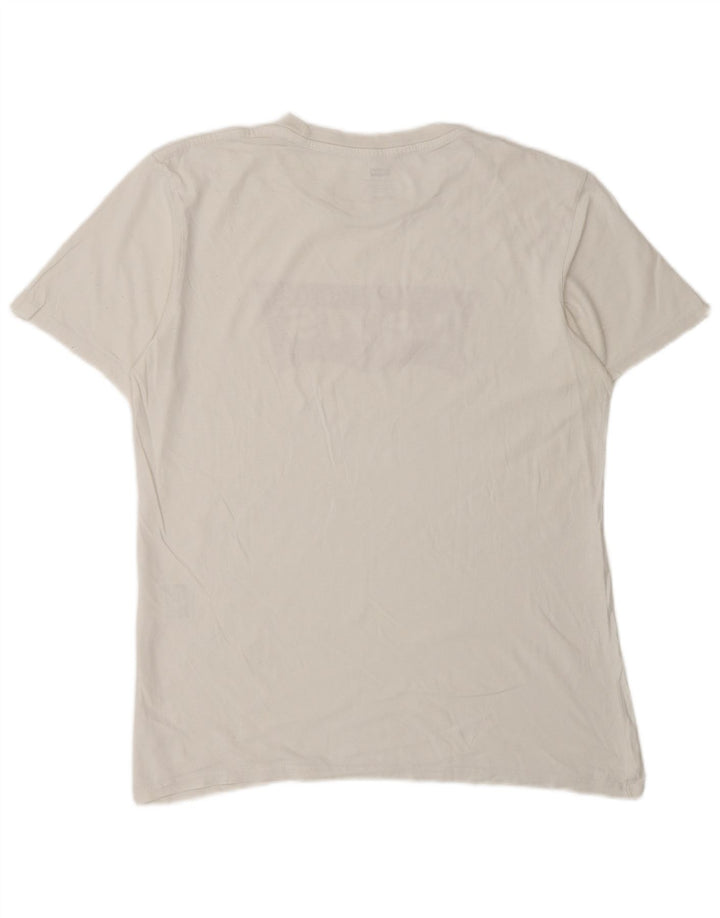 LEVI'S Herre grafisk T-shirt Top Medium White