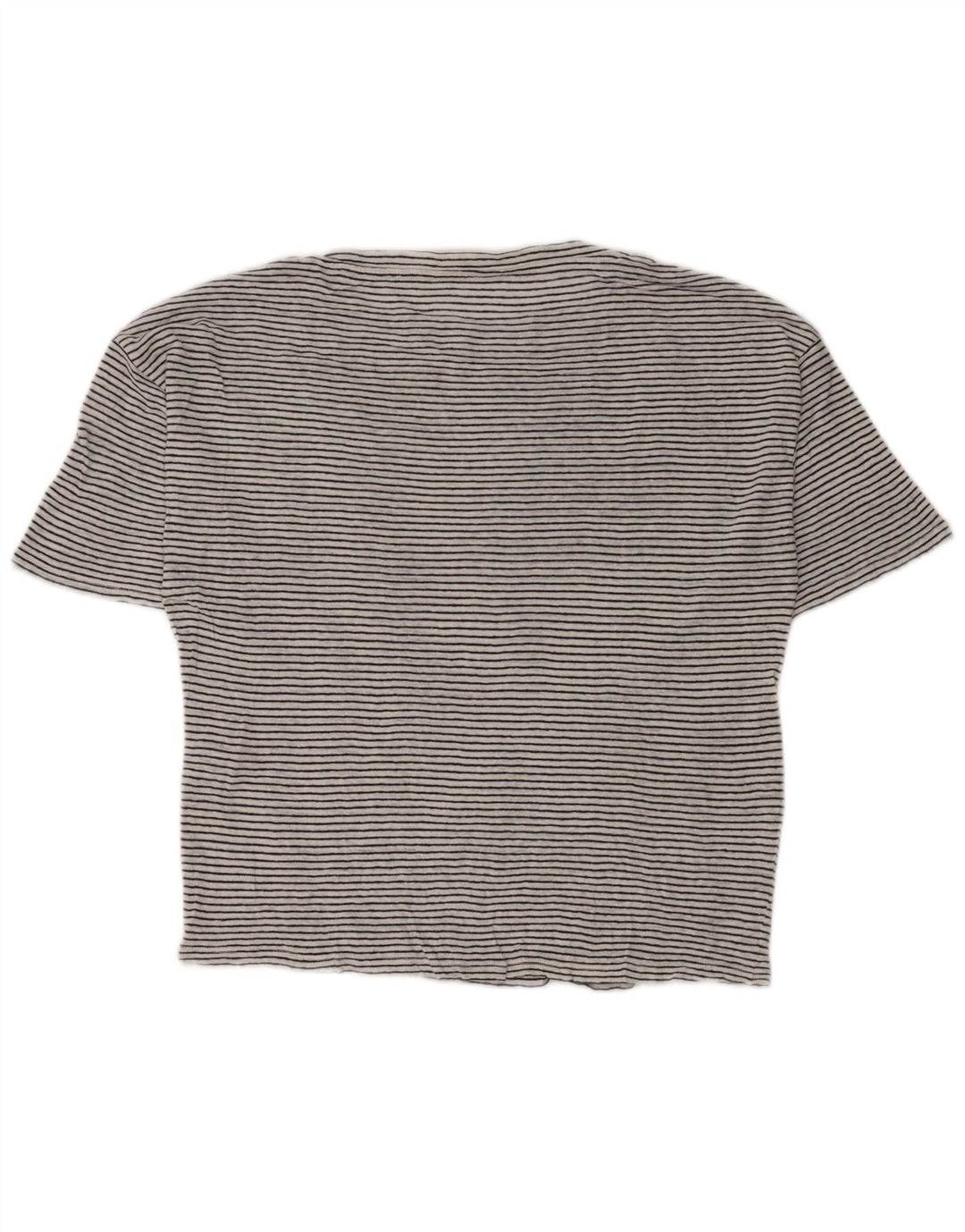Max Mara Dame Weekend T-Shirt Top UK 14 Medium Hvid Stribet Nautical