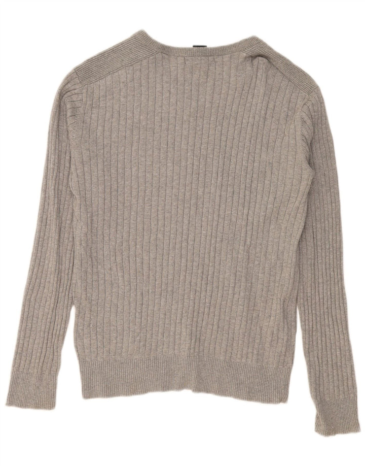 Calvin Klein Herre V-hals sweater Stor Grå Bomuld