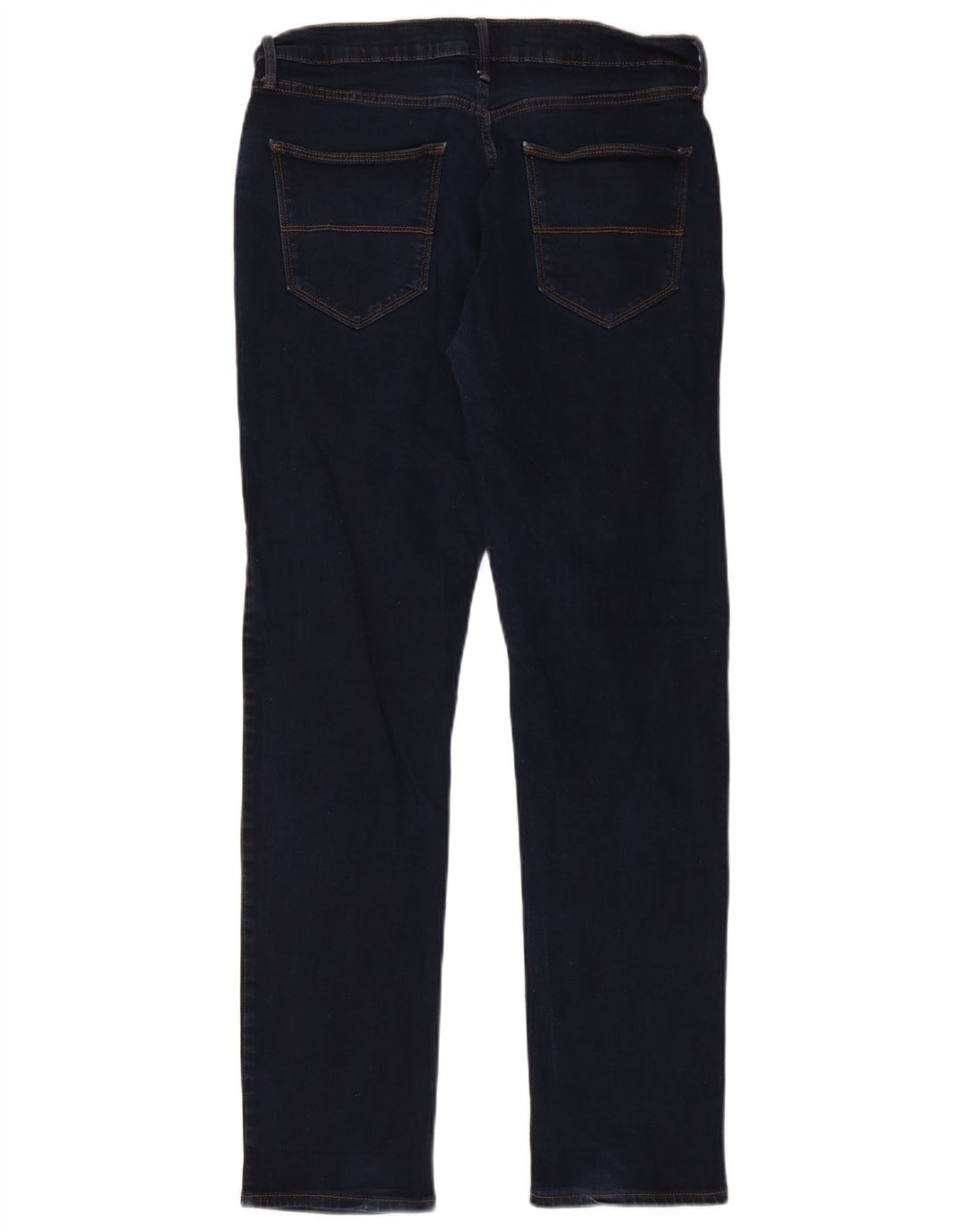 Marks & Spencer Herre tilspidsede jeans W34 L33 Marineblå bomuld